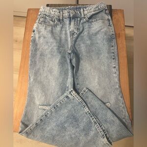 Old Navy Kids Light Blue Baggy Flare Jeans